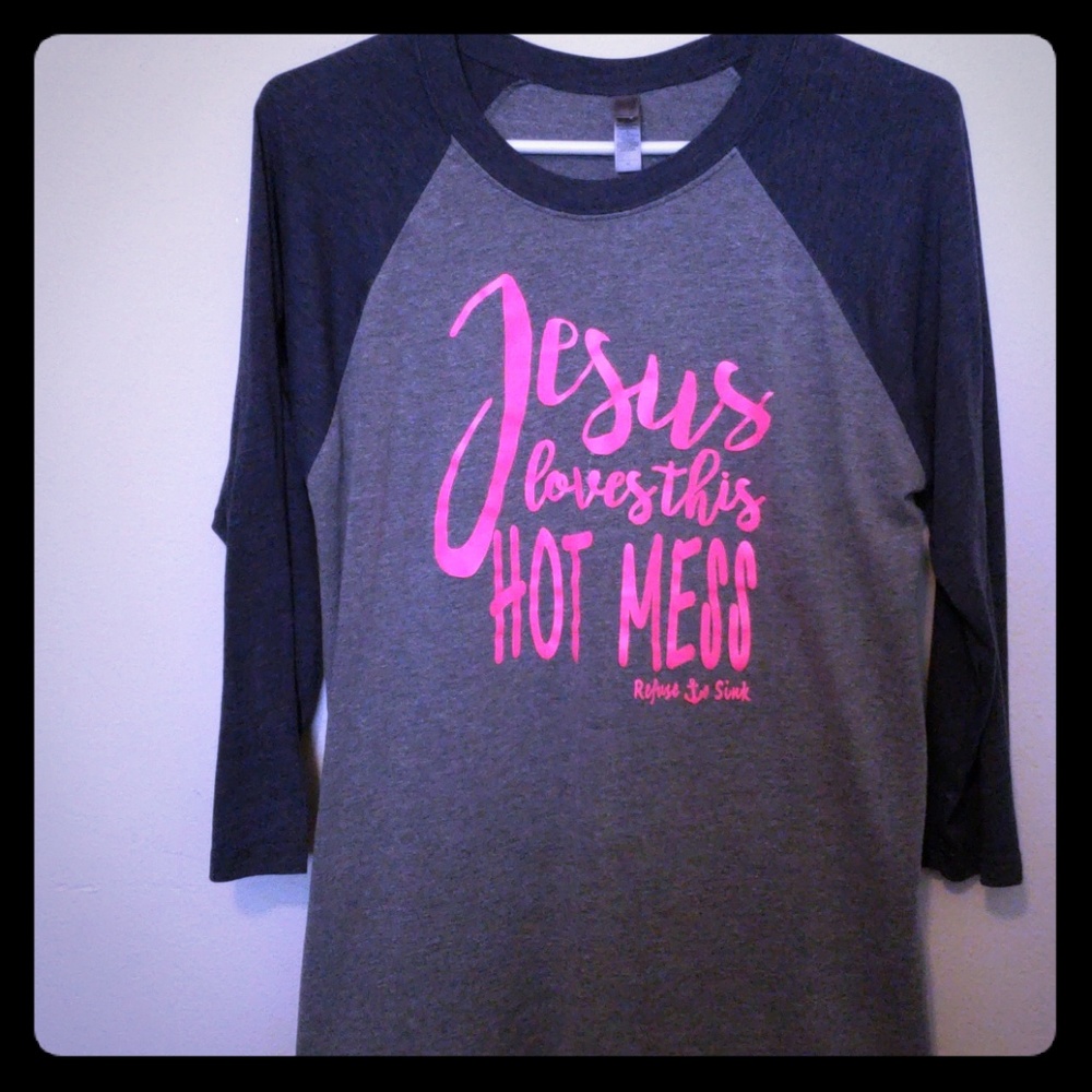 Baseball sleeve Tshirt